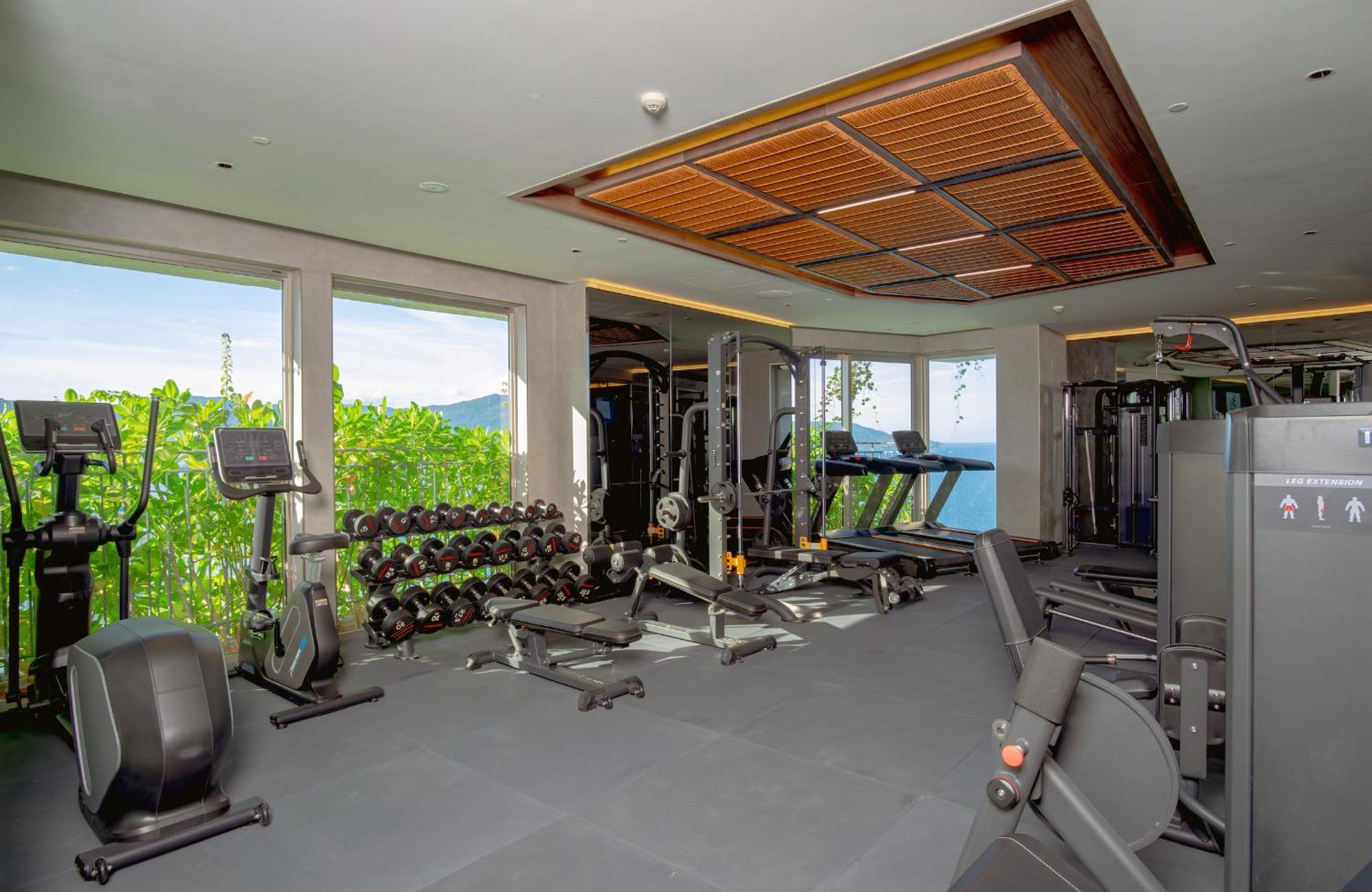 M Hotel Danang Ngoại thất bức ảnh The gym at the hotel